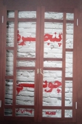 پنجره چوبی